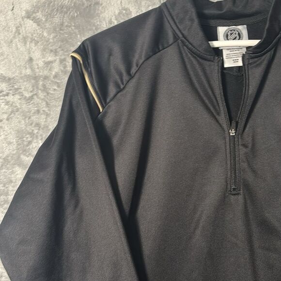 NHL Las Vegas Golden Knights Black 1/4 Zip Jacket Size Medium - Picture 7 of 8